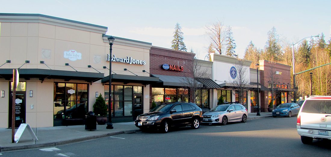Commercial real estate retail asset