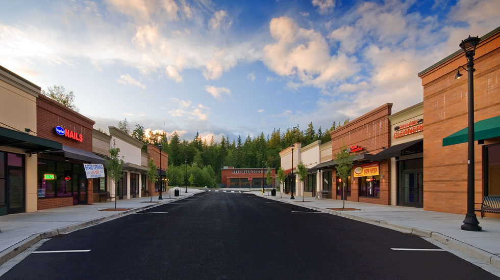 Commercial real estate retail asset